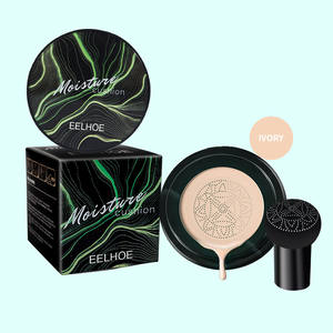 Base de Maquillaje BB Cream con Aplicador de Cabeza de Hongo en Cojín de Aire Crema Iluminadora de Larga Duración para Mujer Base Correctora Cosméticos Faciales GG - Product Image 1