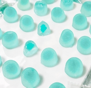 Caramelle Gommose Assortite alla Menta e Frutta, Confezione da 500g, Gusto Acido Intenso - Product Image 1