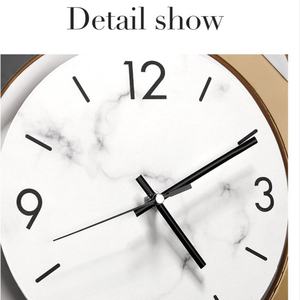 Horloge murale européenne et américaine, salon, style moderne minimaliste, décoration créative pour la maison, horloge électronique silencieuse - Product Image 4