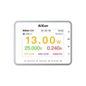 AiXun PF26 260W cargador rápido multicanal <span class=keywords><strong>8</strong></span> puertos pantalla Digital estación de carga USB para todos los dispositivos inteligentes de tableta de teléfono móvil - Product Image 3