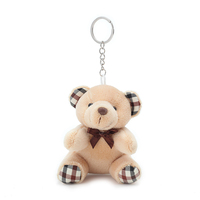 En gros, adorable mini ours en peluche, jouet pour bébé, poupée, porte-clés en peluche, porte-clés