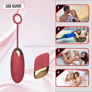 Vibrateur œuf télécommandé sans fil, 12 modes de vibration, mini masseur en silicone étanche pour femmes et couples - Product Image 3