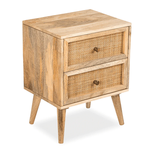 Nueva Venta caliente WDN BEDSIDE 2 DRWR - MANGO muebles de madera para la venta a granel - Product Image 1