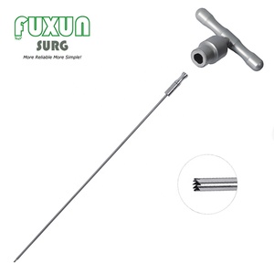 Sumber daya Manual kualitas tinggi endoskopi tulang belakang Transforaminal instrumen bedah tulang trefine endoskopi visibilitas tinggi - Product Image 4