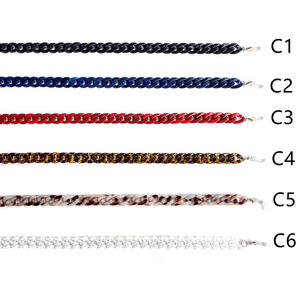 Chaînes de <span class=keywords><strong>lunettes</strong></span> de soleil pour femmes, 1 pièce, <span class=keywords><strong>tendance</strong></span>, lanière, accessoire pour le visage - Product Image 3