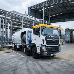 Camion-citerne à huile d'usine DONGFENG 6x4, réservoir de carburant de 30 000 litres, moteur 480 CV, camion de ravitaillement en carburant pour avions JET A1, vente en Chine - Product Image 1