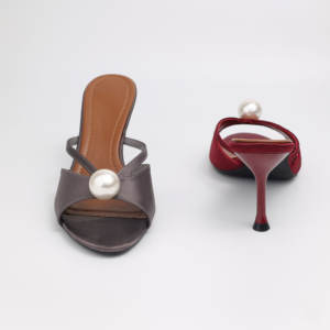 Marchio progettato sandali con <span class=keywords><strong>tacco</strong></span> rosso per le donne signore <span class=keywords><strong>scarpe</strong></span> da sposa con tinta unita <span class=keywords><strong>tacco</strong></span> alto chiusura con cinturino <span class=keywords><strong>tacco</strong></span> alto tipo <span class=keywords><strong>tacco</strong></span> sottile - Product Image 4