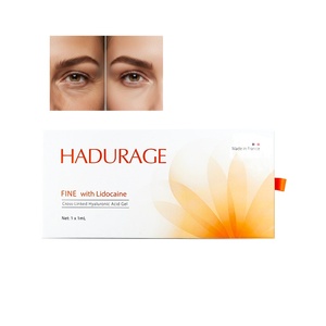 Hadurage Injectable, Acide Hyaluronique Pur à 100%, Gel Raffermissant Anti-Âge, Remplisseurs Dermiques 20mg/ml pour les Rides du Visage, les Lèvres, les Mains, les <span class=keywords><strong>Yeux</strong></span>, CE - Product Image 1
