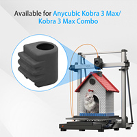 Housse de protection pour bloc Hotend Anycubic Kobra 3 Max, chaussettes en silicone isolantes thermiquement pour Kobra 3 Max