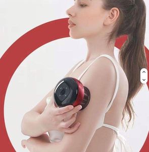 Masseur corporel et facial électrique portable le plus vendu, appareil de thérapie 3-en-1 avec fonction chauffante, kit de ventouses intelligentes chinoises - Product Image 1