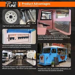 Camion de restauration rapide TUNE à vendre, <span class=keywords><strong>caravane</strong></span> de restauration rapide, camion de restauration, bar à café - Product Image 4