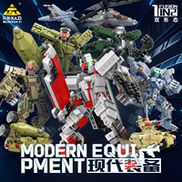Ll 072504 Ensemble de blocs de construction Fantasy & Sci-Fi 50 pièces ABS Jouet éducatif transformable pour garçons et filles