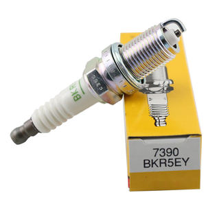 Bougies d'allumage OE 7210 BCP6ES11 7390 BKR5EY pour Nissan Suzuki, bougies d'allumage en boîte <span class=keywords><strong>jaune</strong></span> - Product Image 2