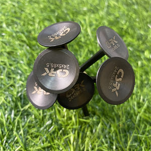 Soupape de moteur de course de moto en acier inoxydable couleur métallique CSRK - Fabriqué à Taïwan - Product Image 5