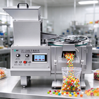 Machine de comptage de bureau en acier inoxydable pour bonbons, chocolats, noix et perles en plastique
