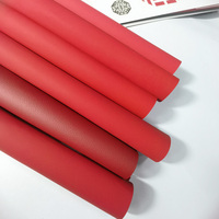 Papier doux au toucher SY rouge 120-350 g/m², papier velours tactile de luxe pour emballage de boîtes cadeaux