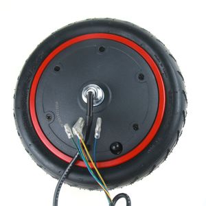 Moteur de scooter 350W, pneu gonflable rouge de 8,5 pouces pour Xiaomi M365 Pro, pièces de moteur de roue motrice de scooter électrique - Product Image 3