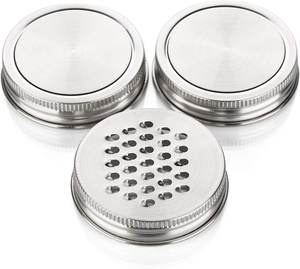 Ball <span class=keywords><strong>Canning</strong></span> Deckel 86 mm Breite Mund Einmach glas Bänder und Deckel mit Silikon - Product Image 3