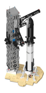 Maquette de construction M25007 : Mini-rocket, astronaute, avion, homme de l'espace – Jouet éducatif à assembler pour garçons - Product Image 3