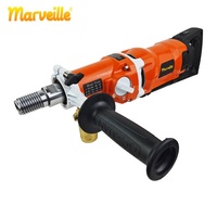 Marveille F-180PRO OEM 110v 220v Perceuse à percussion manuelle 180mm pour béton, moteur à balais, pour perçage humide et sec, avec trépan diamanté
