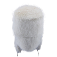 R1 Sombrero de aviador de bombardero de piel sintética suave personalizado Sombrero ruso Ushanka de invierno transpirable Inspirado en el diseño de la Unión Soviética