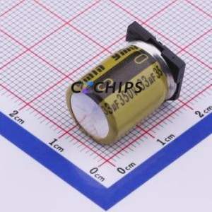 Condensador Electrolítico de Aluminio SMD VKML1702V330MV, D12.5xL17mm 33uF 20% 350V 960mA-100kHz - Product Image 1