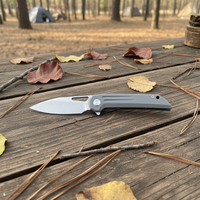 Couteau tactique utilitaire de combat, modèle 2026, personnalisé OEM, vente en gros, durable, manche G10, lame D2, vert clair, équipement de survie en plein air