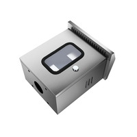 Boîtier électrique extérieur en acier inoxydable OEM, étanche IP56, résistant aux chocs et à la poussière, boîte métallique, boîte de distribution 3-4 gang, solaire