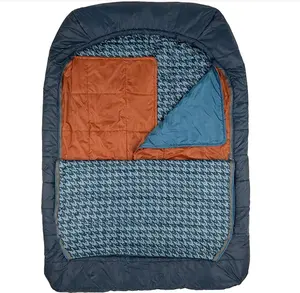 Komfort doppel breiter Schlafsack: 20 Fuß kundenspezifische Dämmung Typ Entendaunen/Federfasern/Hohlfasern