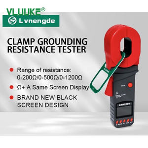VLUUKE LND2000 מד התנגדות קרקע דיגיטלי נייד, ציוד בדיקה חשמלי - Product Image 5