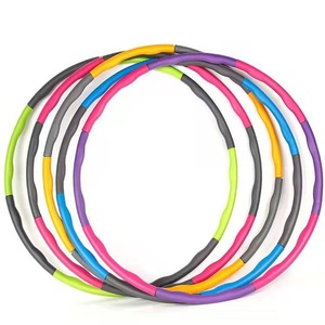 Nouvelle bague de hula personnalisable et lestée Kepler, détachable, <span class=keywords><strong>pour</strong></span> la <span class=keywords><strong>gym</strong></span> et la maison, <span class=keywords><strong>pour</strong></span> affiner le <span class=keywords><strong>ventre</strong></span> et améliorer la taille - Product Image 3