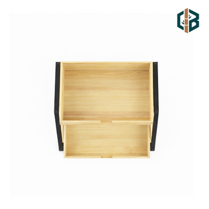 Organisateur de <span class=keywords><strong>bureau</strong></span> en bambou personnalisé, étagère de rangement en bois, <span class=keywords><strong>porte</strong></span>-gobelets, petit rangement de <span class=keywords><strong>bureau</strong></span> - Product Image 6
