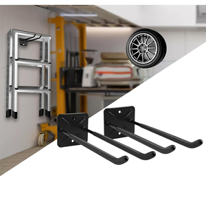 Ganchos de Garaje Resistentes, Organizador de Herramientas para Pared de Garaje, Sistema de Organización de Garaje, Soporte de Pared para Almacenamiento de Jardín - Product Image 4