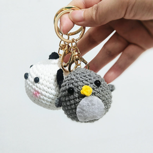 Charmkey personnalisé <span class=keywords><strong>Crochet</strong></span> petit jouet Animal <span class=keywords><strong>Amigurumi</strong></span> fait à la main - Product Image 2