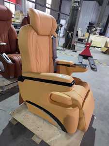 Asientos de Aviación de Cuero para Vehículos Comerciales, Lujosos <span class=keywords><strong>e</strong></span> Impermeables para <span class=keywords><strong>Vito</strong></span> y Toyota Sienna - Product Image 6