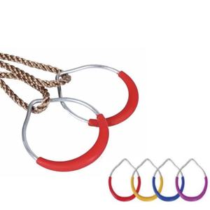 Anneaux de gymnastique avec balançoire trapèze à main en <span class=keywords><strong>bois</strong></span> Entraînement pour adultes Anneau de fitness Sports - Product Image 5