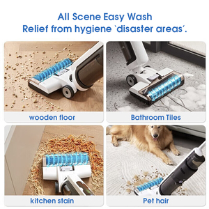 Aspirateur Balai Sans Fil Intelligent pour Nettoyage Humide/Sec, Portable et Vertical, pour Soin des Sols - Product Image 3