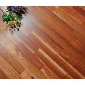 प्राकृतिक गोल्डन kempas लकड़ी फर्श सबसे अच्छी बिक्री 189mm विस्तृत kempas इंजीनियर दृढ़ लकड़ी मंजिल