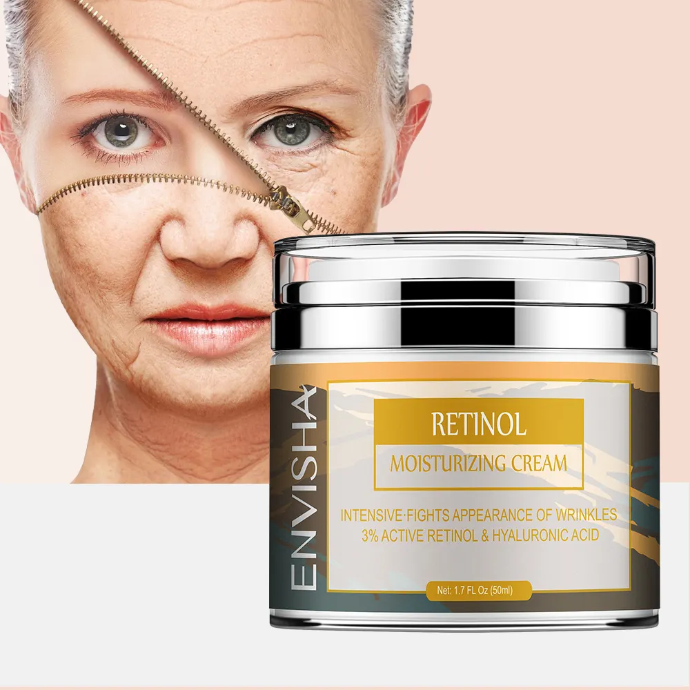 Facial Anti Aging sieht Retinol Feuchtigkeit creme Private Label Bio Anti-Falten Retinol Gesichts creme für Frauen