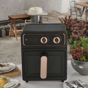 Friteuse à air en métal 6L à prix d'usine | <span class=keywords><strong>Chauffage</strong></span> rapide | <span class=keywords><strong>Sans</strong></span> huile | Acier inoxydable antiadhésif | Économie d'énergie - Product Image 4