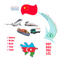 Service porte-à-porte de la Chine vers l'Azerbaïdjan, transport aérien, maritime, terrestre et express vers l'Azerbaïdjan