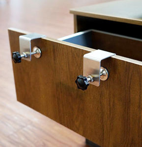 Clip de fixation pour l'installation du panneau de tiroir Clip auxiliaire d'installation Clip de fixation en forme de G Design antidérapant - Product Image 3