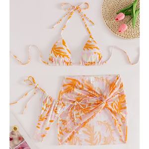 Maillots de bain imprimés tendance 2024, maillots de bain sexy à nouer sur les côtés, maillots de bain personnalisés pour femmes - Product Image 3