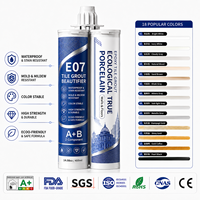 Matériau de scellement époxy premium pour les joints de carrelage, solution de finition décorative imperméable