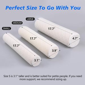 Tendre ludique usine personnalisé <span class=keywords><strong>petit</strong></span> oreiller cervical en mousse à mémoire de forme pour le soutien du cou - Product Image 5