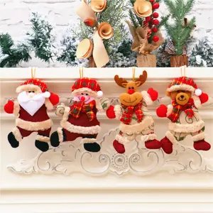 Liontin Rusa Sinterklas, Dekorasi Pohon Natal Ornamen Kerajinan Rumah Dekorasi Pesta Hadiah Natal