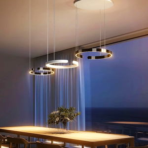 <span class=keywords><strong>Suspension</strong></span> LED post moderne nordique anneau lustres et suspensions de luxe - Product Image 2