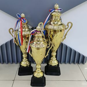 Metal <b>Trophy</b> 60cm 52cm 46cm 40cm <b>Engraving</b> Durable General Use Competition Award - Product Image 3