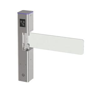 Cancello a Battente di Sicurezza in Acciaio Inox Zento, Barriera di Controllo Accessi Resistente per Ingressi di Supermercati, Centri Commerciali, Stadi - Product Image 1