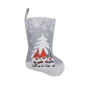 Bas <span class=keywords><strong>de</strong></span> Noël Flocon <span class=keywords><strong>de</strong></span> Neige Chaussettes <span class=keywords><strong>de</strong></span> Noël Suspendus Cheminée Arbre Cadeau Bonbons Sac Non-tissé - Product Image 3